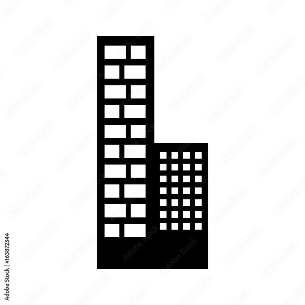 buildings cityscape scene icon vector illustration design buildings cityscape scene icon vector illustration design
