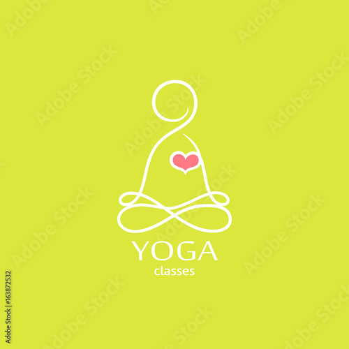 Logo template - Yoga classes