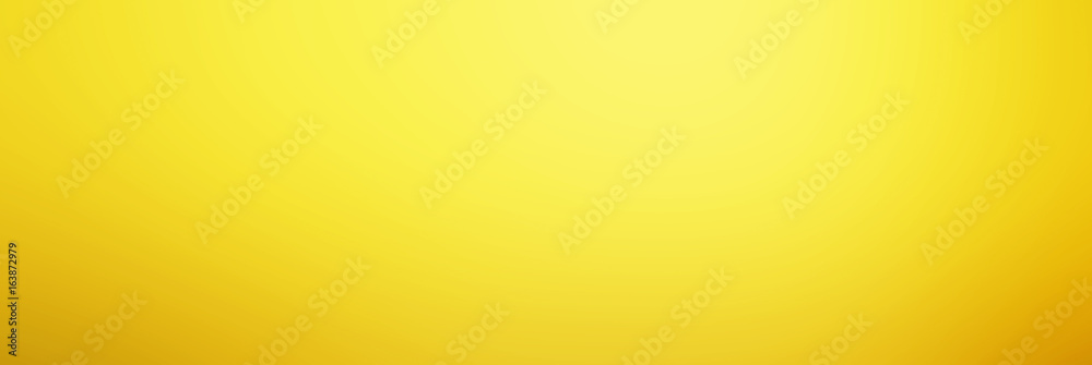 Abstract yellow  background with gradient, blur texture with copy space, poster for your design.. - obrazy, fototapety, plakaty 