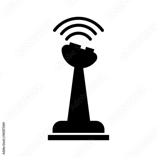 Drone remote control icon vector illustration design
