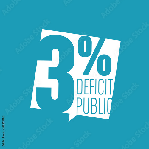 3% déficit public