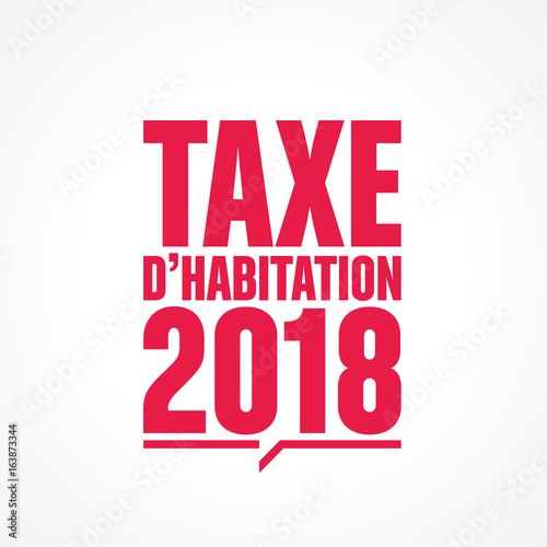 taxe habitation 2018