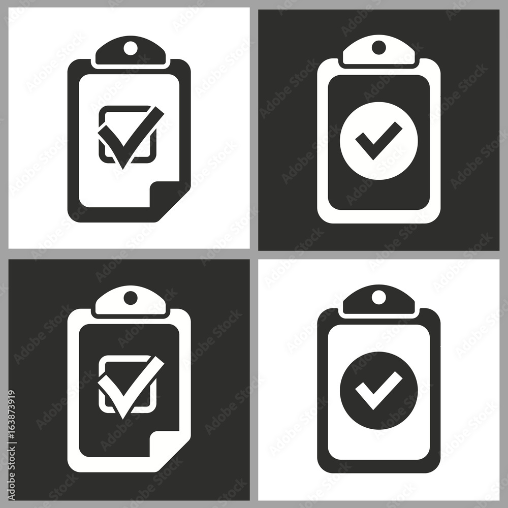 Checklist - vector icon. Checklist - vector icon.