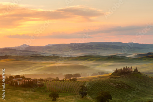 Tuscany at dawn