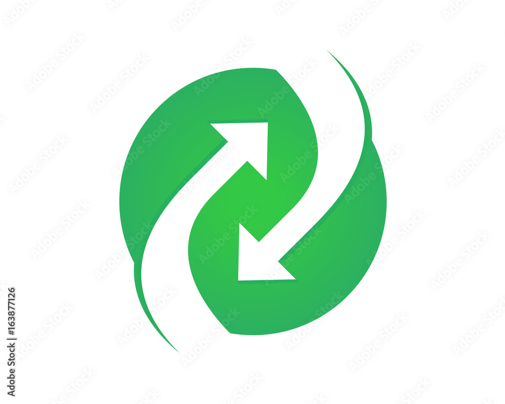 Circular Green Freight Circular Flow Arrows Circular Green Freight Circular Flow Arrows