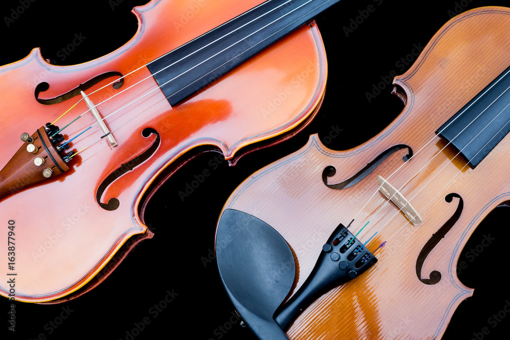 Fototapeta premium close-up violin