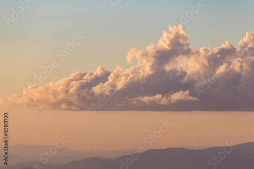cloud in sunset sky © sirfujiyama