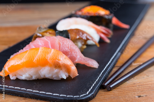 Fresh Japanese sushi