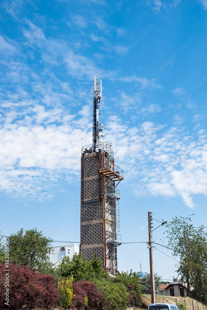 Obraz premium Antennenturm