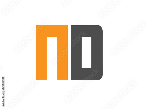Free Download ND Initial Logo for your startup venture - GFXLoad