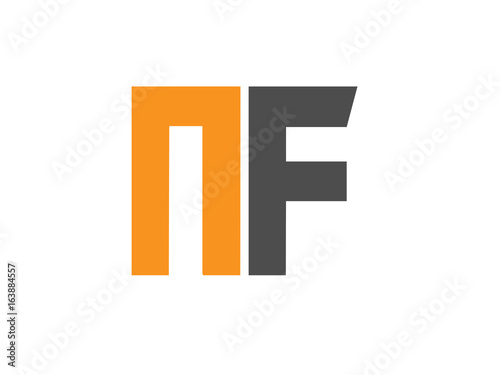 Free Download NF Initial Logo for your startup venture - GFXLoad