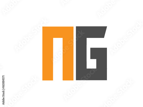 Free Download NG Initial Logo for your startup venture - GFXLoad