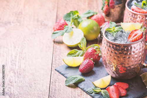 Photography Moscow mule cocktail