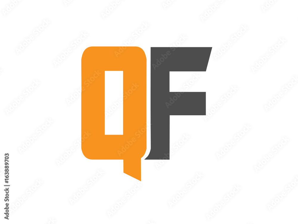 QF Initial Logo for your startup venture QF Initial Logo for your startup venture