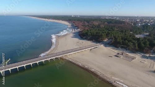 Wallpaper Mural pier and the sea Torontodigital.ca