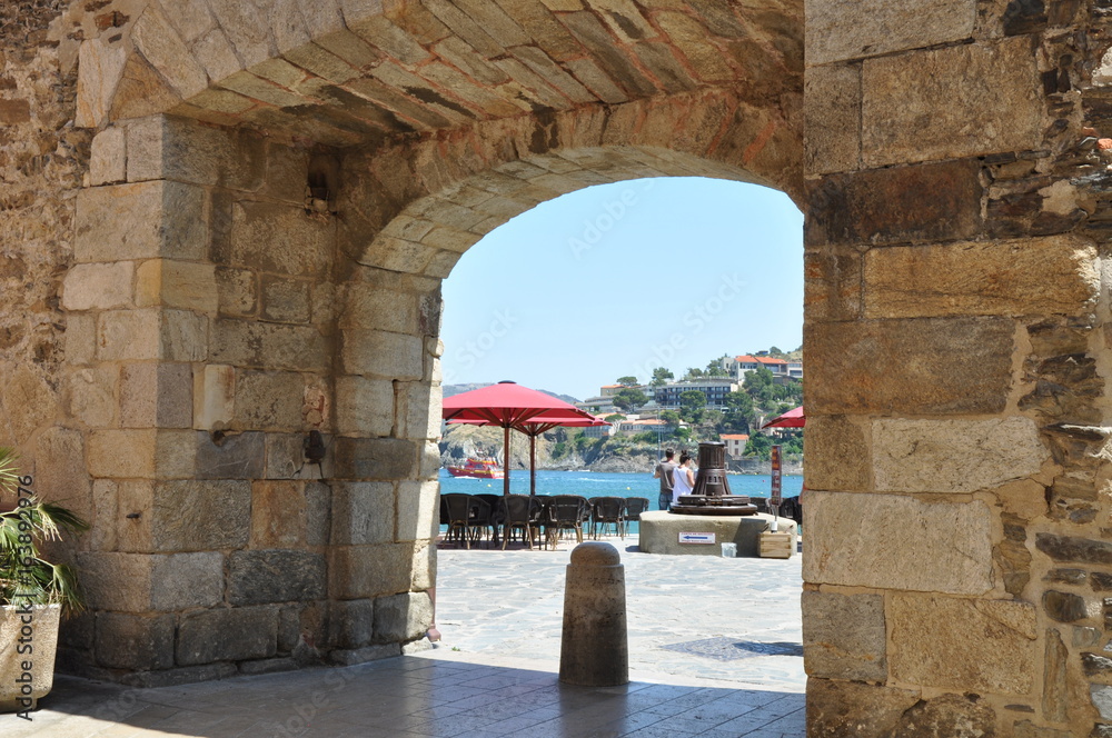 Collioure vers le port