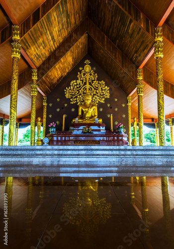 Temple Sirindhorn Wararam Phuproud,artistic, Thailand ,public place