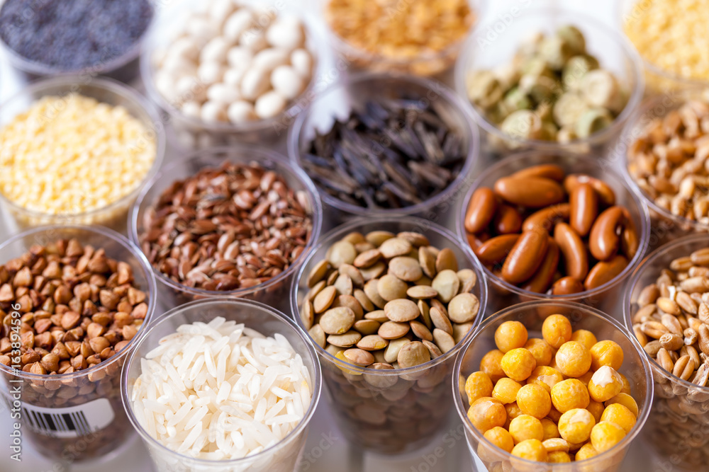 Collection of agricultural seeds Collection of agricultural seeds