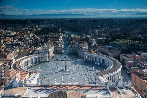 Vatican from the dome of San Peter Basilica © Dorothe