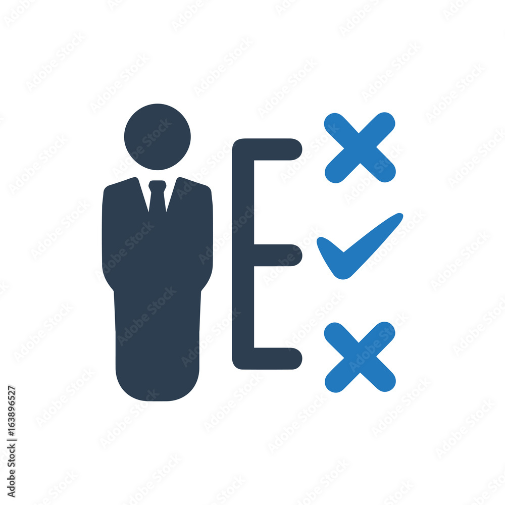 Business Decision Making Icon Business Decision Making Icon