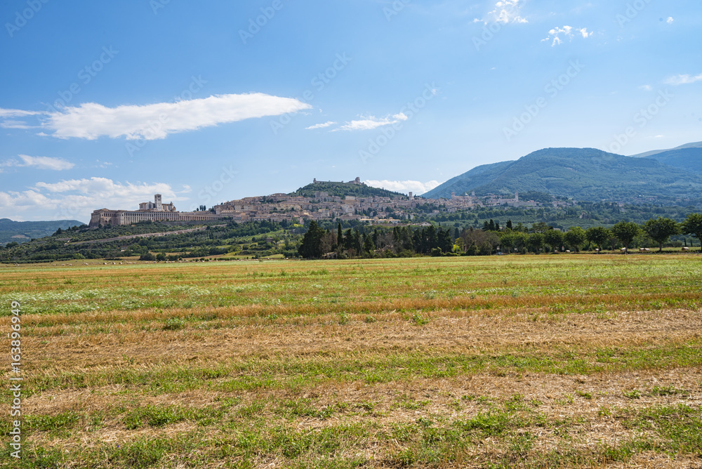 Veduta di Assisi Veduta di Assisi