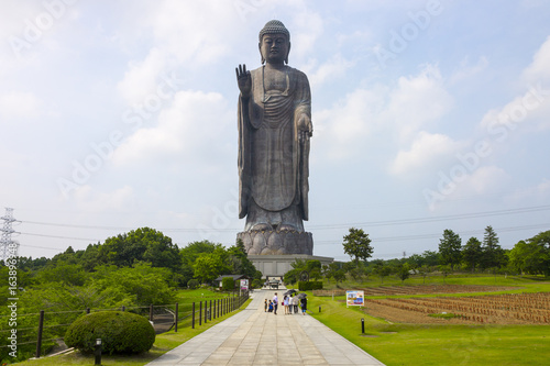 The Great Buddha of Ushiku, Japan. One of the tallest statues in the world photo