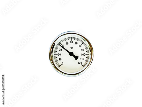 Analog thermometer for temperature measurement