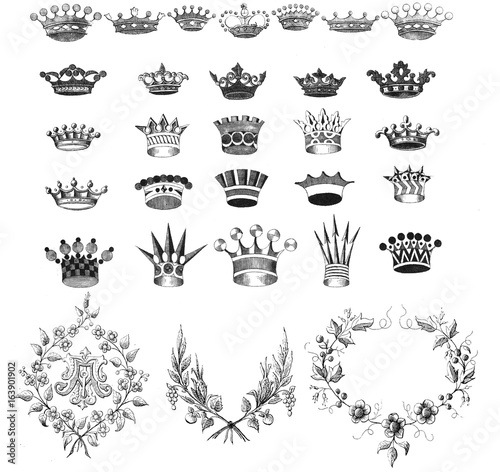 Big set of crown