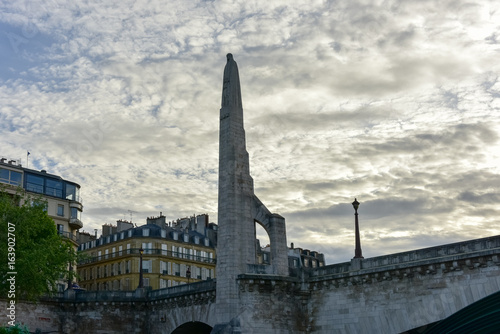 Pont de la Tournelle Bridge - Paris, France photo