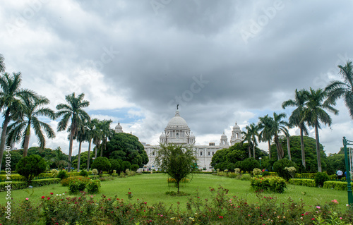 Beautiful  Victoria Memorial, Kolkata , West Bengal, India,