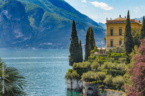 Tablou canvas Varenna, Lake Como, Lombardy, Italy