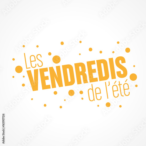 les vendredis de l'été
