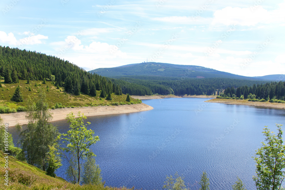 Nationalpark Harz, Eckerstausee, Germany