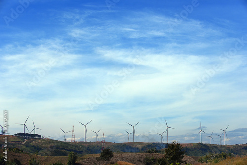 Wind Turbine for alternative energy. © Sunisa