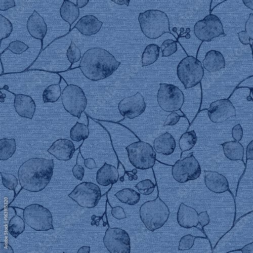 Vivid repeating floral - For easy making seamless pattern use it for filling any contours