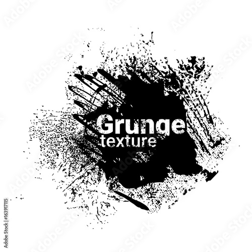 Grunge Texture Background Banner With Copy Space Vector Illustration