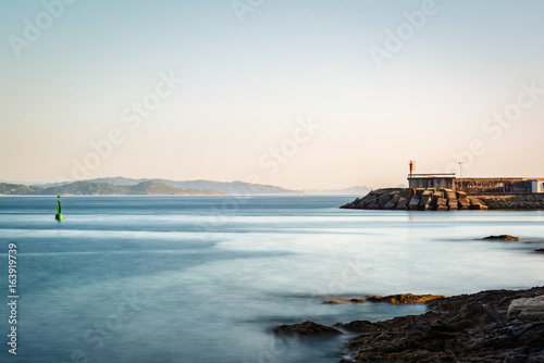 Lighthouse in the Rias Baixas in Pontevedra, Galicia