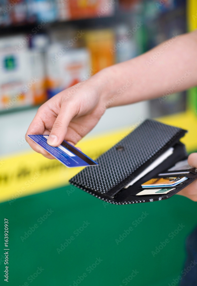 Paying with card