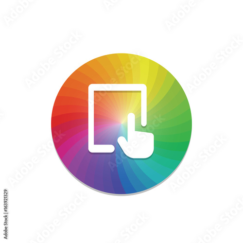 Color Circle - App Push-Button