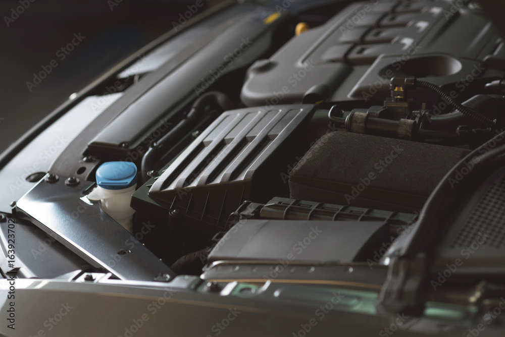 Photo of the heart of the car Photo of the heart of the car