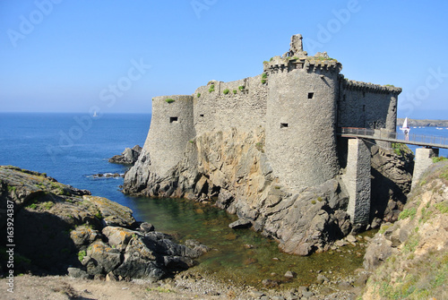 Le vieux ch  teau de l Ile d Yeu