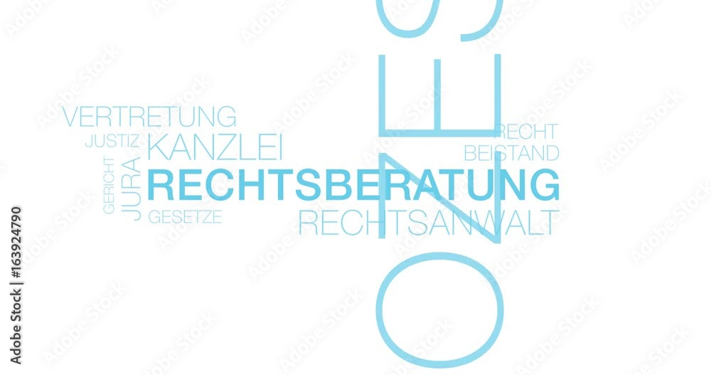 Rechtsberatung. Intro. Textanimation. Rechtsberatung. Intro. Textanimation.
