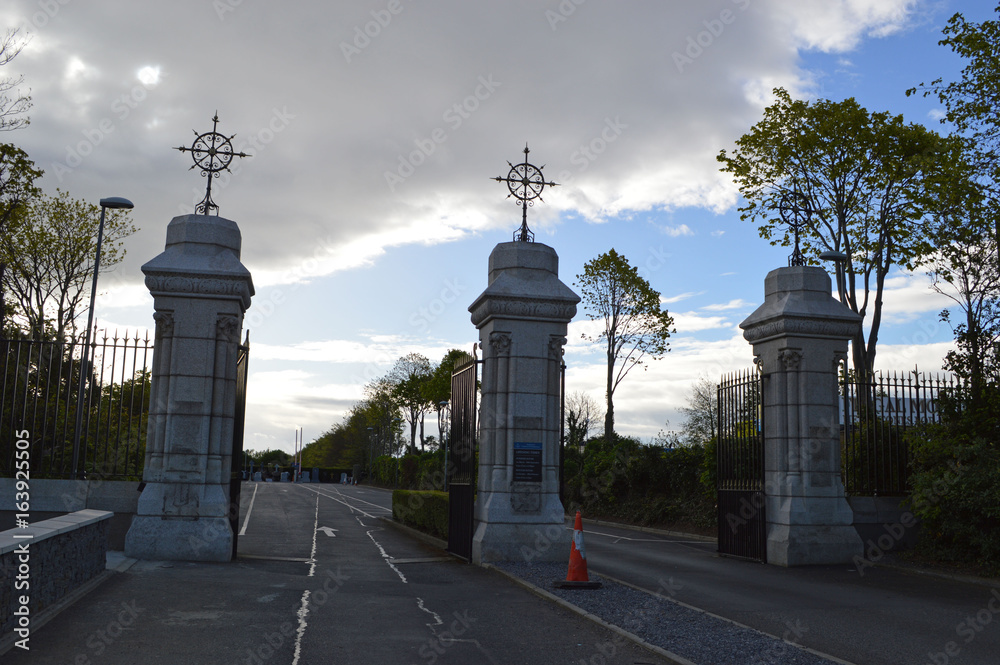Cemetery in Dublin, Ireland