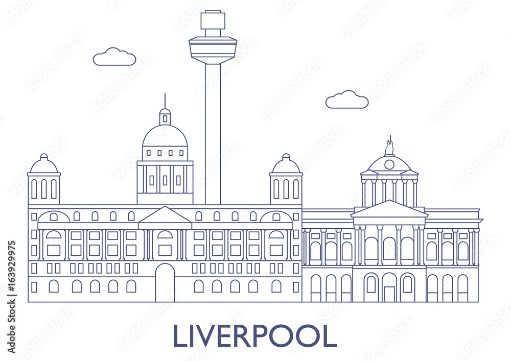 Liverpool, The most famous buildings of the city