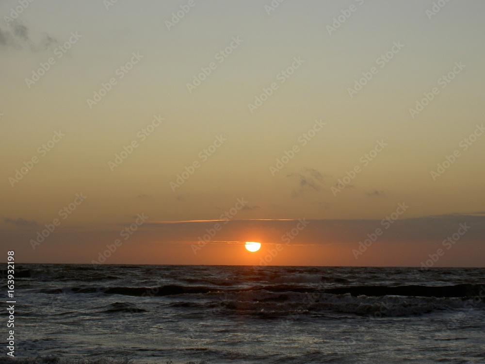 Nordsee Sonnenuntergang