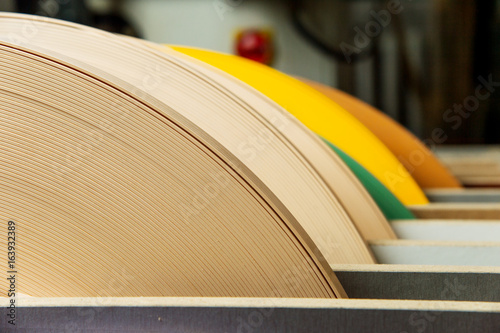 Coils of furniture finishing edges plastic band for banding machines