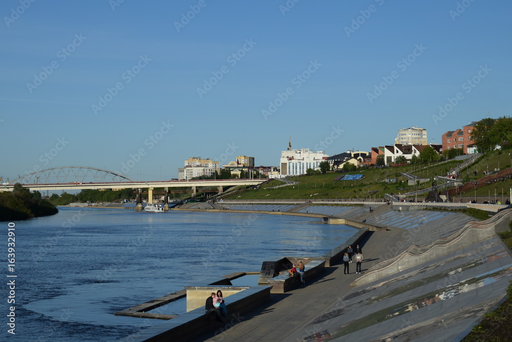 Obraz premium Evening embankment