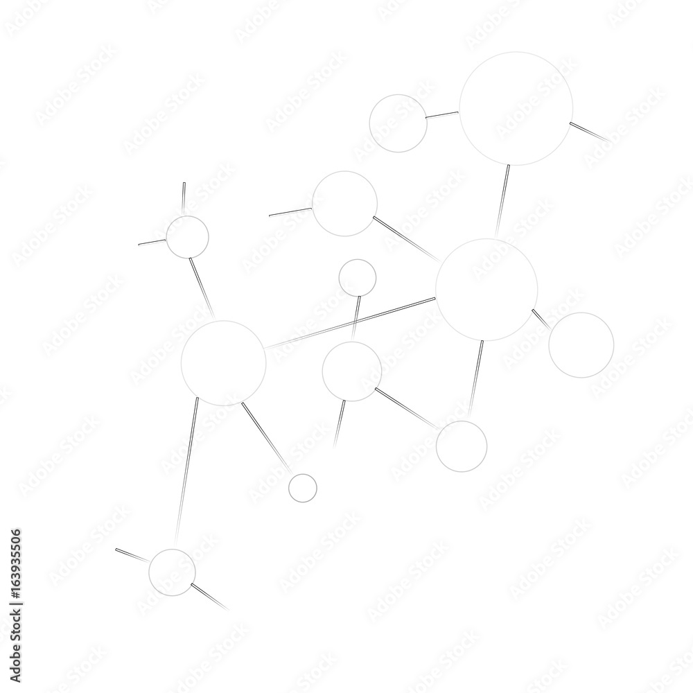 Atomic compound of DNA molecules Atomic compound of DNA molecules