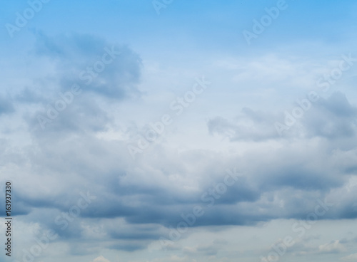 Fototapeta Naklejka Na Ścianę i Meble -  Rain clouds background, Before became rainstorm