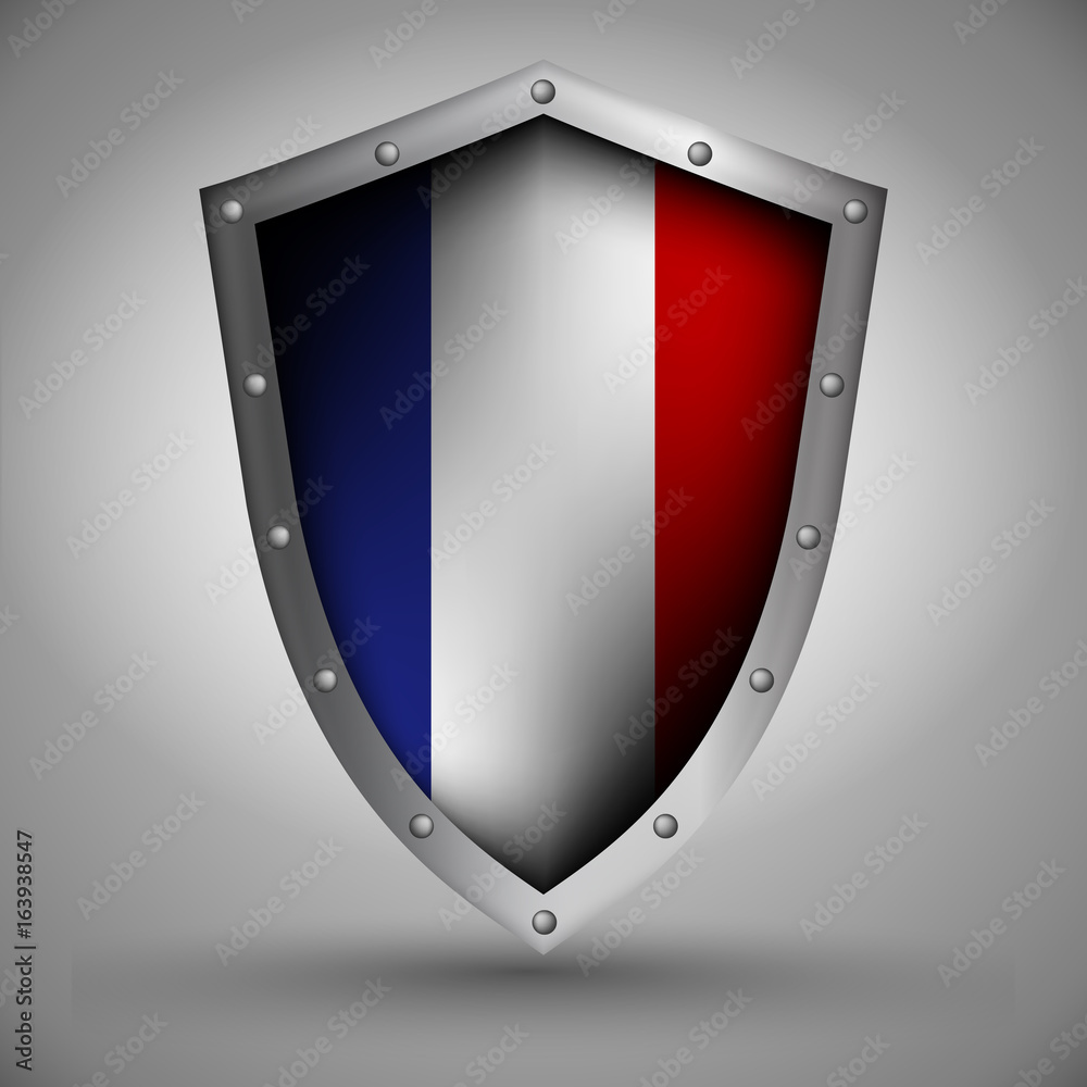 Shield with the Netherlands flag